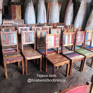 Recycled Boatwood Lazy Chairs 